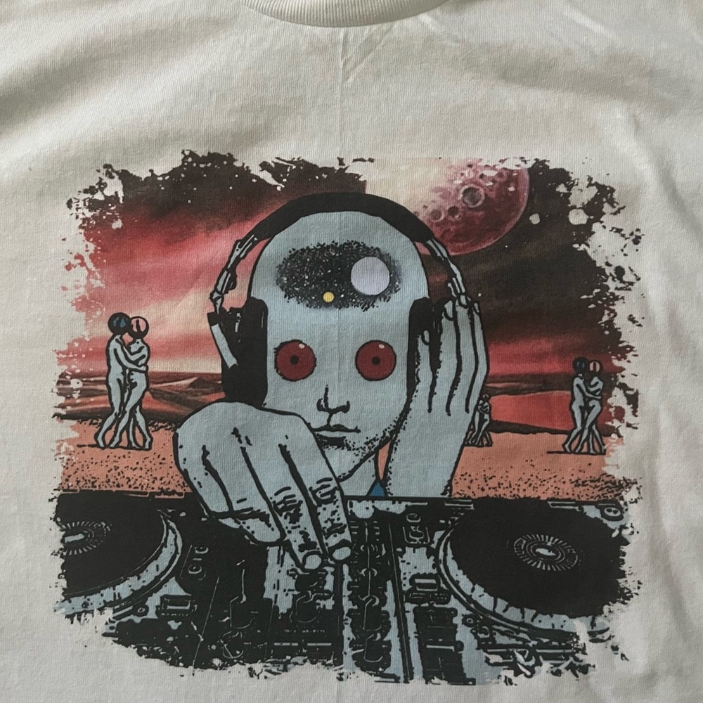 Fantastic Planet White Unisex T-Shirt